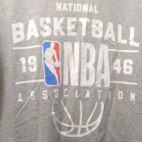 NBA Other - NWT NBA Grey Heather T-shirt (L)